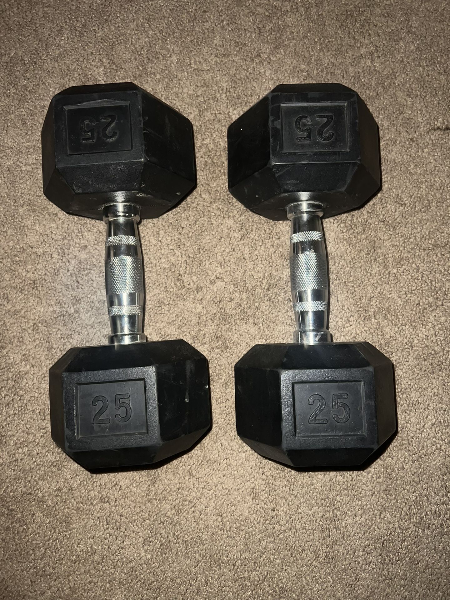 25lb dumbbells
