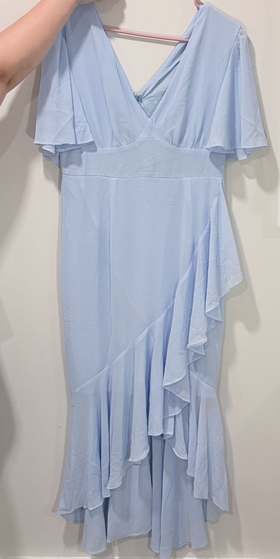 Dusty Blue Dress