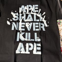 Bape ape shall never kill ape  tee