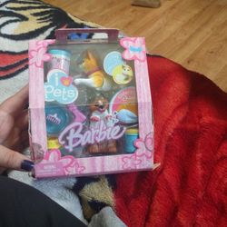 Barbie I ❤️ Pets Cat And Dog 
