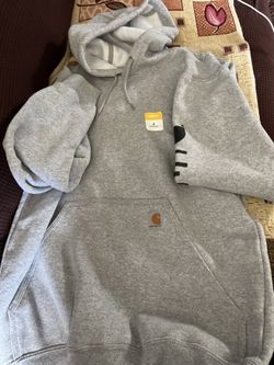 LOOSE FIT MIDWEIGHT LOGO SLEEVE GRAPHIC HOODIE