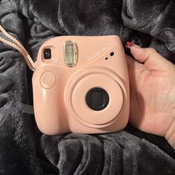 Instax Pink Camara