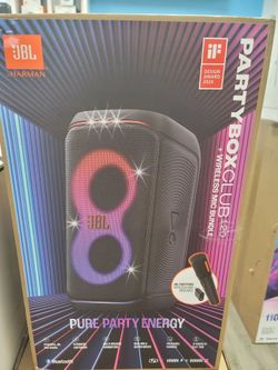 JBL Partybox Club 120 Speaker  - $1 DOWN TODAY, NO CREDIT NEEDED - 6 MONTH WARRANTY INCLUDED