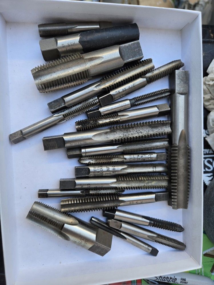 Assortment Of Metal Taps