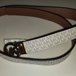New, Michael Kors, Reversible Belt
