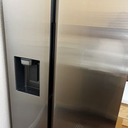 Stainless Steel Samsung Refrigerator 