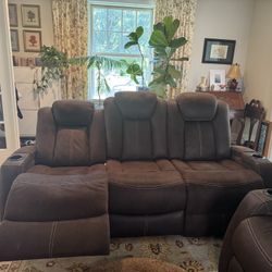 Leather Theater Recliners