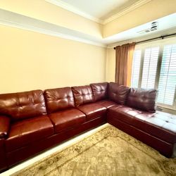 Sectional Sofa For Sale Red Comfortable 