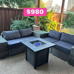 ‏New inbox patio set (we finance and deliver)($54 down,90 day no interest  payment plan)