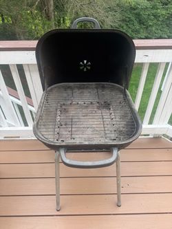 Portable Square Charcoal Grill