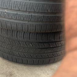 265/50/20 Two Tires Great Tread Life 