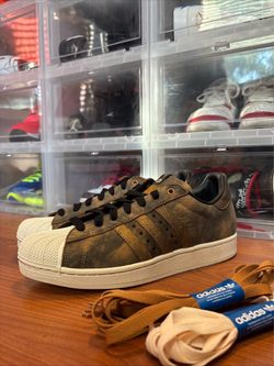 Adidas x Brock Purdy Superstar II Brown KI5284 Casual Sneakers Men’s Sz 12 NWOB