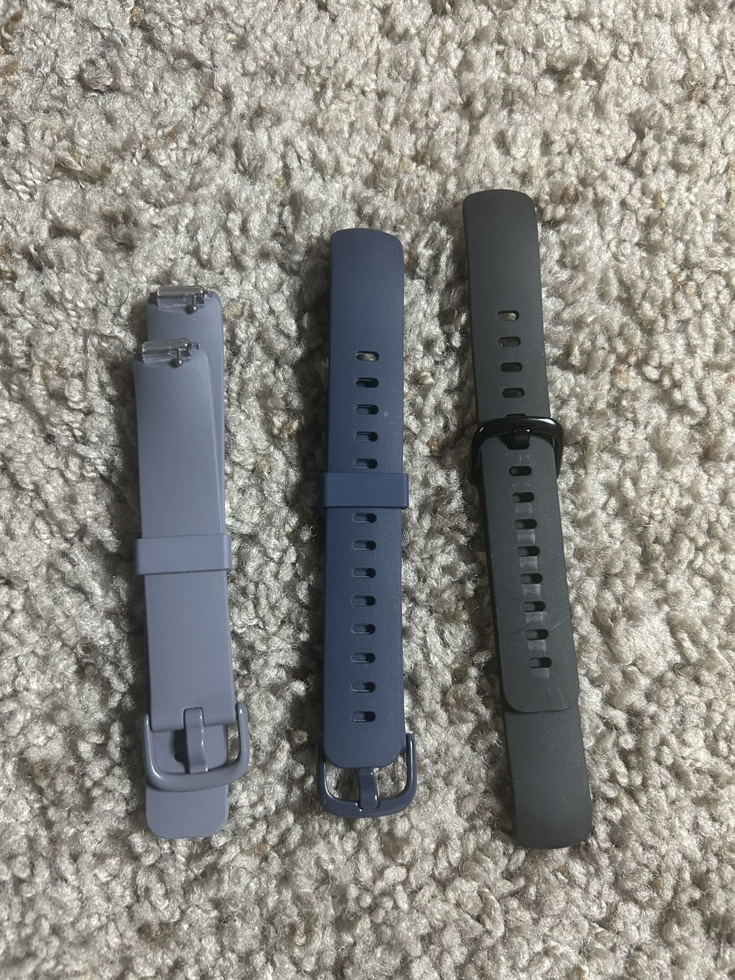 3 Pack Silicone Bands Compatible with Fitbit Inspire 2 Bands for Women Men
