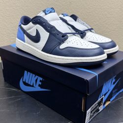 Jordan 1 Low Obsidian - 10.5
