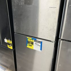 Brand New Amana Stainless Steel Top Freezer Refrigerator With 1 Year Warranty No Credit Check Eveyonne Is Approved Only $699 Today With 1 Year Warrant