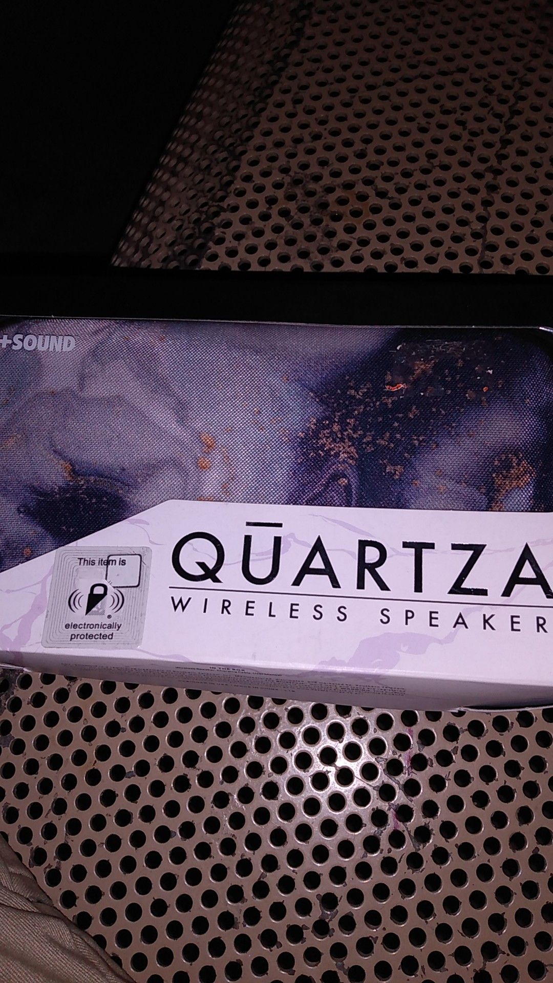 QUARTZ SPEAKER / BLUETOOTH WIRELESS SPEAKER