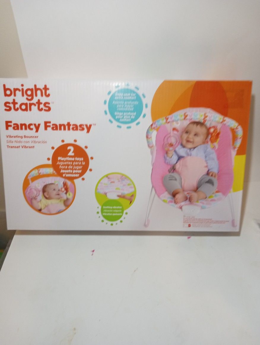 New Bright Starts Vibrating Bouncer