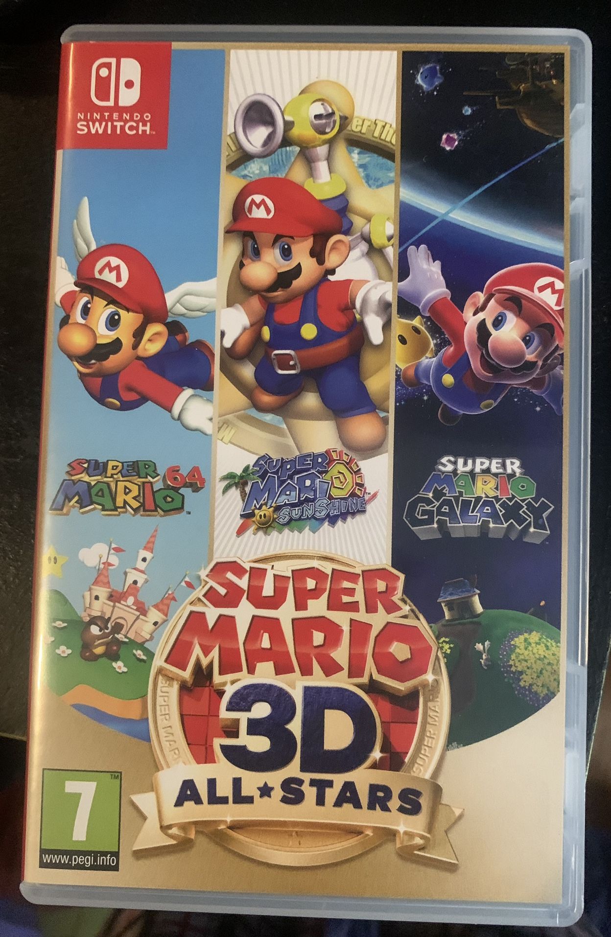 Pre-Owned Super Mario 3D All Stars (Super Mario 64, Super Mario Sunshine, Super Mario Galaxy) For Nintendo Switch