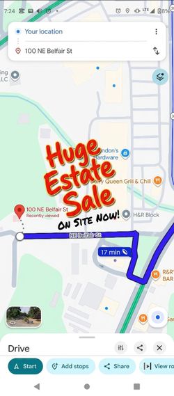 Huge Estate Sale Today! Everything Must Go!