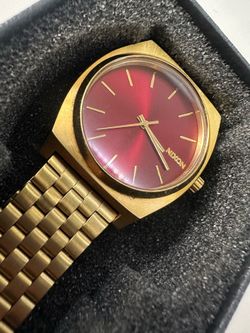 RED / GOLD NIXON WATCH