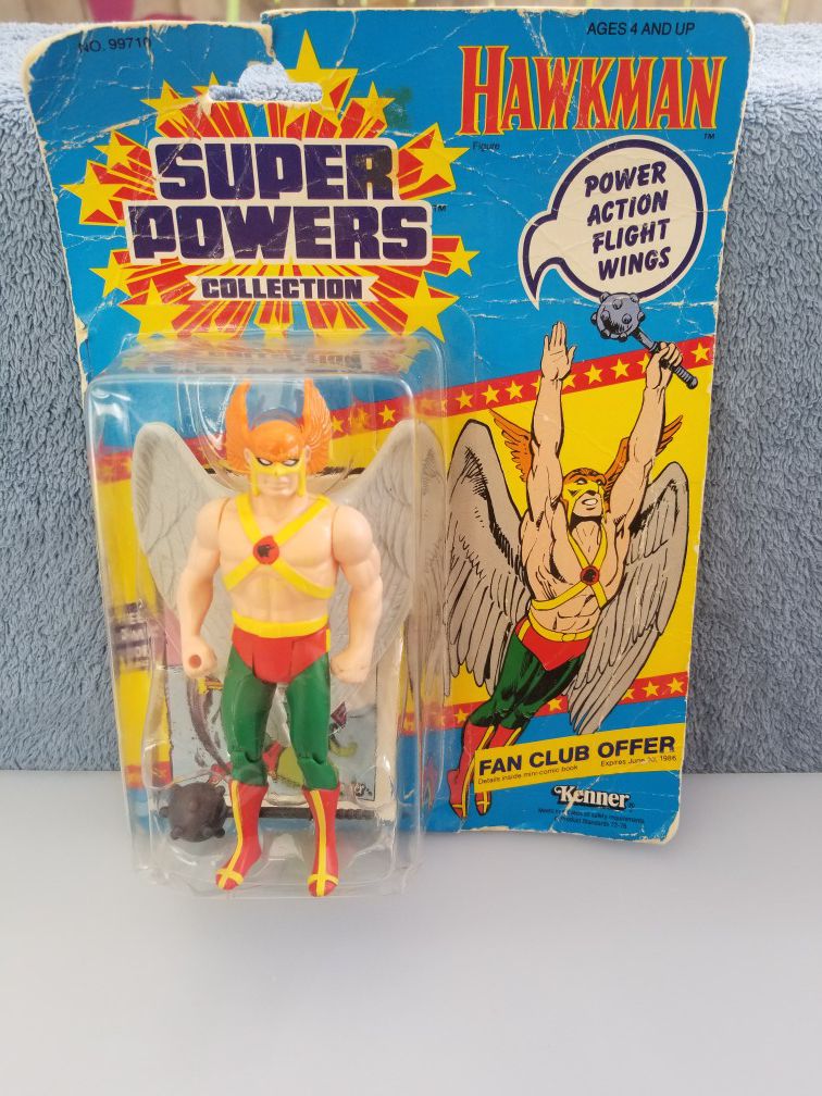 1985 DC Super Powers Collection Hawkman sealed Action Figure