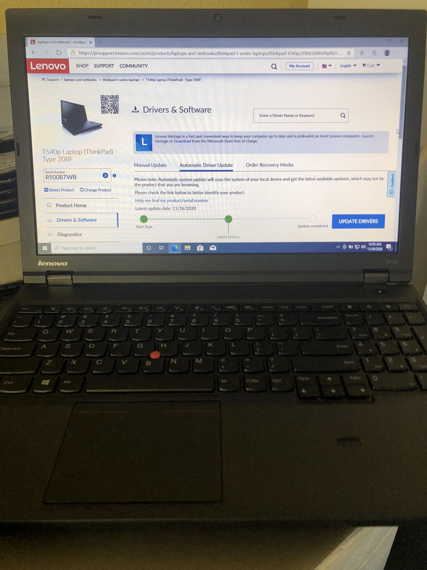 Lenovo ThinkPad T540p - Intel i5 Laptop