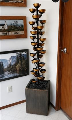Water Fountain, 65 inch tall.