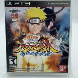 Naruto Shippuden: Ultimate Ninja Storm Generations (Sony PlayStation 3) PS3 CIB