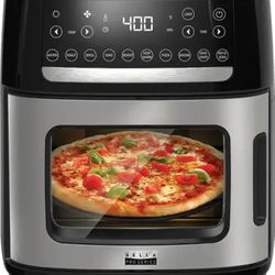 Stainless Steel Touchscreen Rotisserie Air Fryer Pizza Oven 12.6 QT by bella PRO