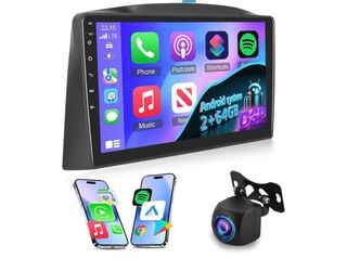 Car Stereo for Jeep Grand Cherokee 2005 2006 2007, 10.1 Inch Touchscreen Android Radio - Wireless Carplay & Android Auto, DSP/EQ, 5G/WiFi, GPS, Multi 