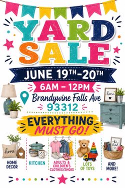 YARD SALE
