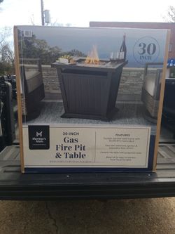 Fire Pit And Table