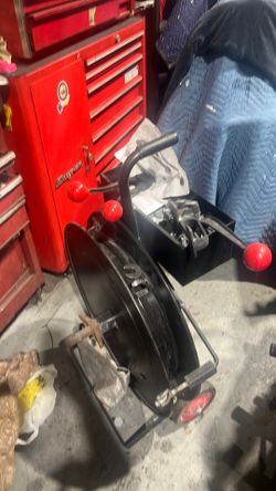 Strap machine with Tools and whole strap of wire