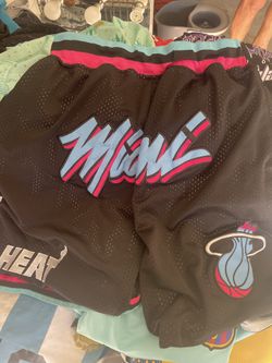 NBA MIAMI HEAT JUSTDON BASKETBALL SHORTS for Sale in Ocoee, FL - OfferUp