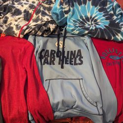 Boy's Hoodies And Shirts (8 Total)