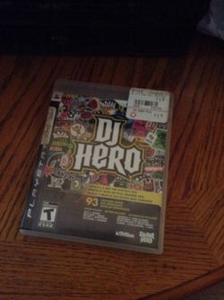 PS3 DJ hero