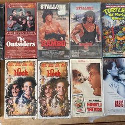 VHS Movies Sealed