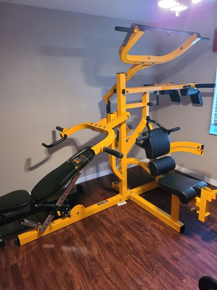 POWERTEC WORKBENCH MULTISYSTEM FULL BODY WORKOUT LEVERAGE MACHINE for ...