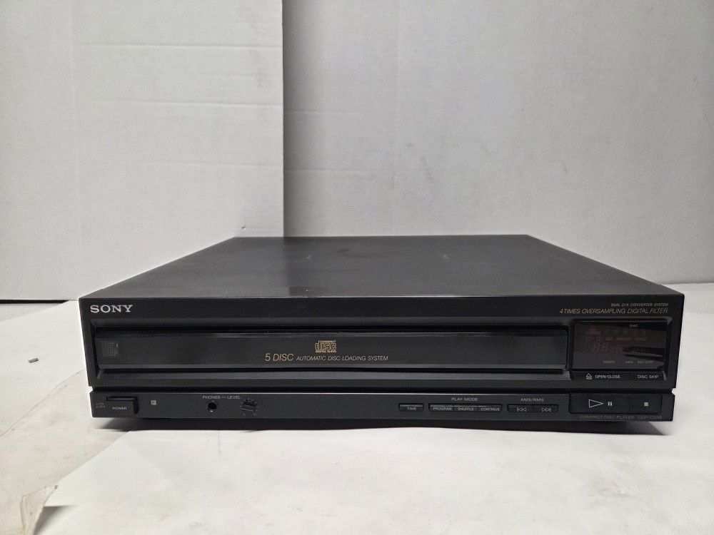 Sony 5 Disc Automatic Disc Player CDP-C500