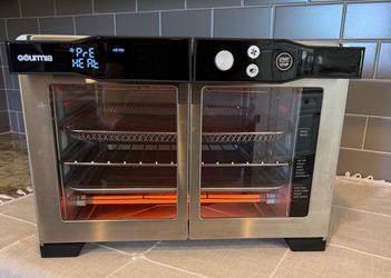 Gourmia French Door Digital Air Fryer Oven – Like New