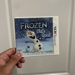 Frozen Olafs Quest Nintendo 3ds 