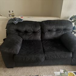 Navy blue 2 Piece Couch 