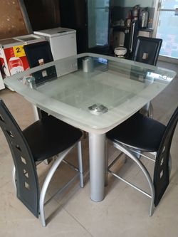 4 chair dinning  table, comedor  con 4 sillas