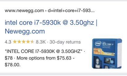 Core i7-5930k!