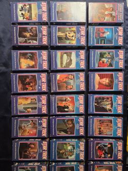 Star Trek VHS Collection 71 Tapes