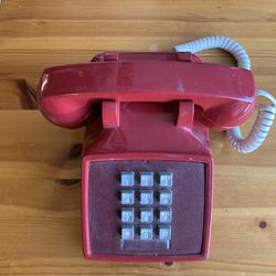 Vintage Push Button Phone 