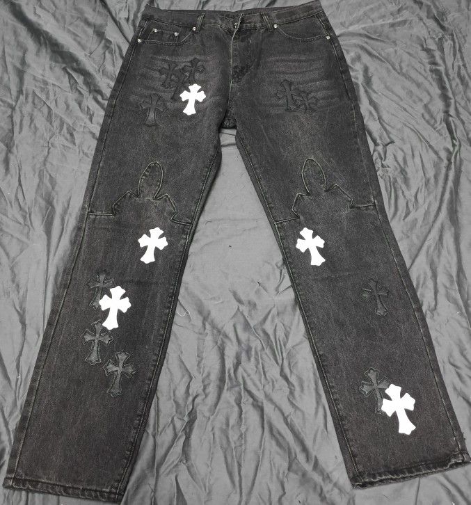 Chrome Heart Mens Pans Size 34