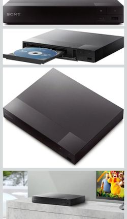 Sony BDP-BX370 Blu-ray DVD player with streaming, built-in Wi-Fi, Dolby Digital TrueHD/DTS upscaling, no HDMI cable Dolby Digital TrueHD/DTS upscaling