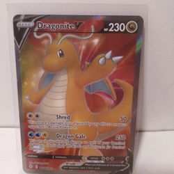 Dragonite V Pokémon Card