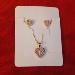 Bonito Set D Corazon Y Mariposa.
